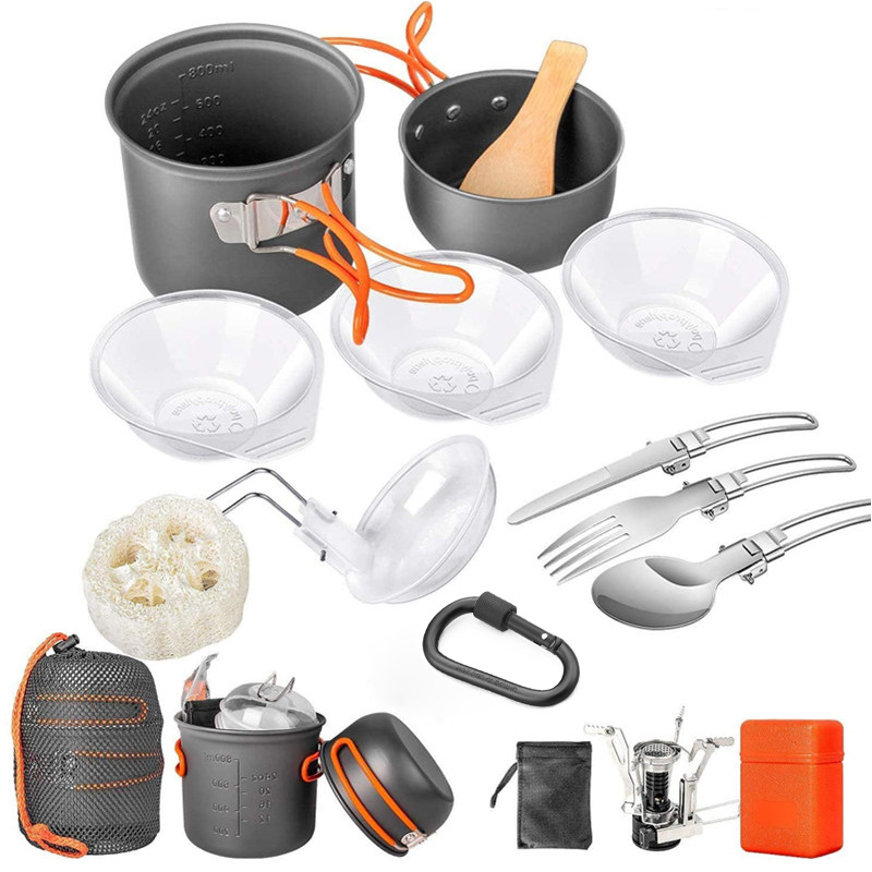 Camping Cooking Multi Tool - Camping Cookware Kit, Camping Pot Set