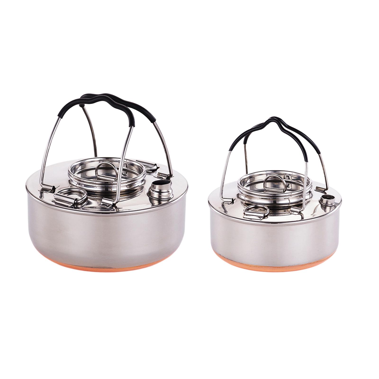 Portable Kettle for Cooking Li - đánh giá và giá Camping Lightweight Cooking Pot