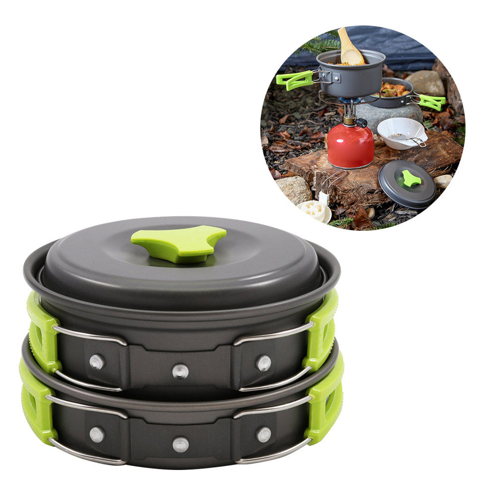 10Pcs Lightweight Camping Cook - đánh giá và giá Camping Lightweight Cooking Pot