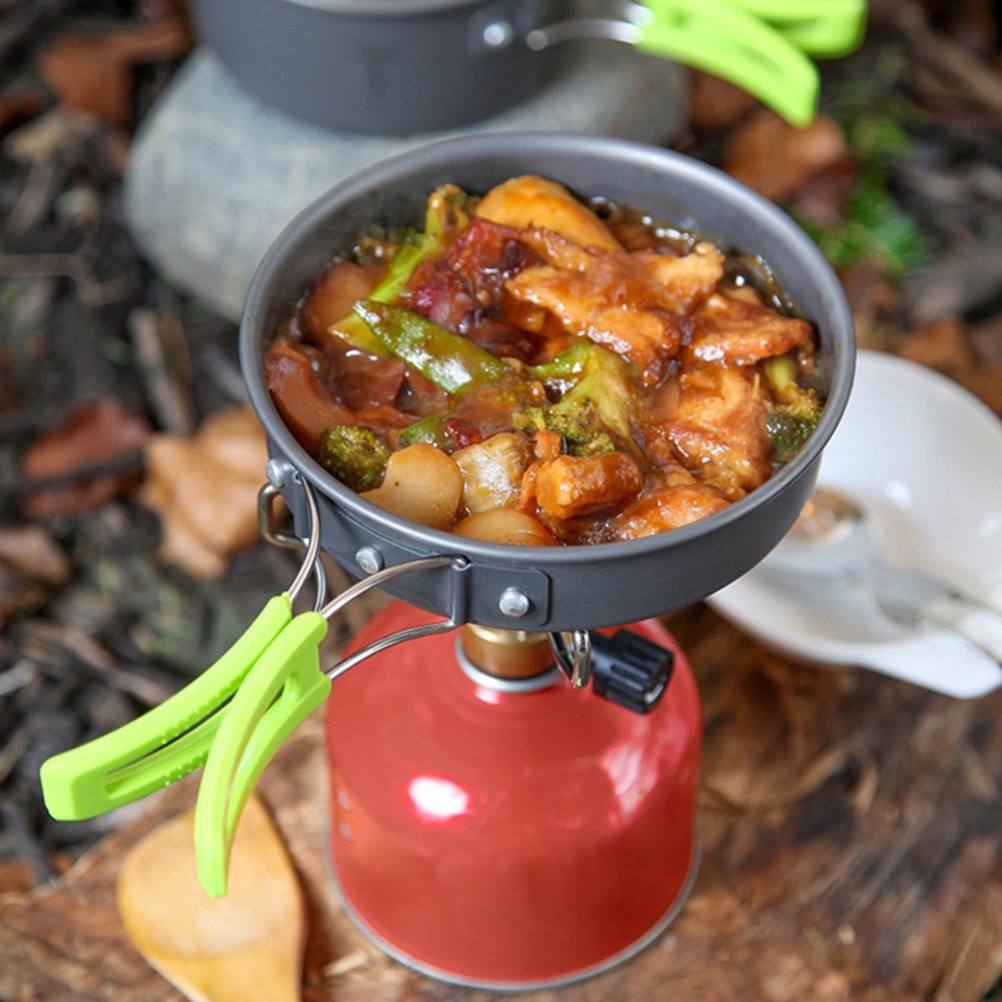 10Pcs Lightweight Camping Cook - đánh giá và giá Camping Lightweight Cooking Pot