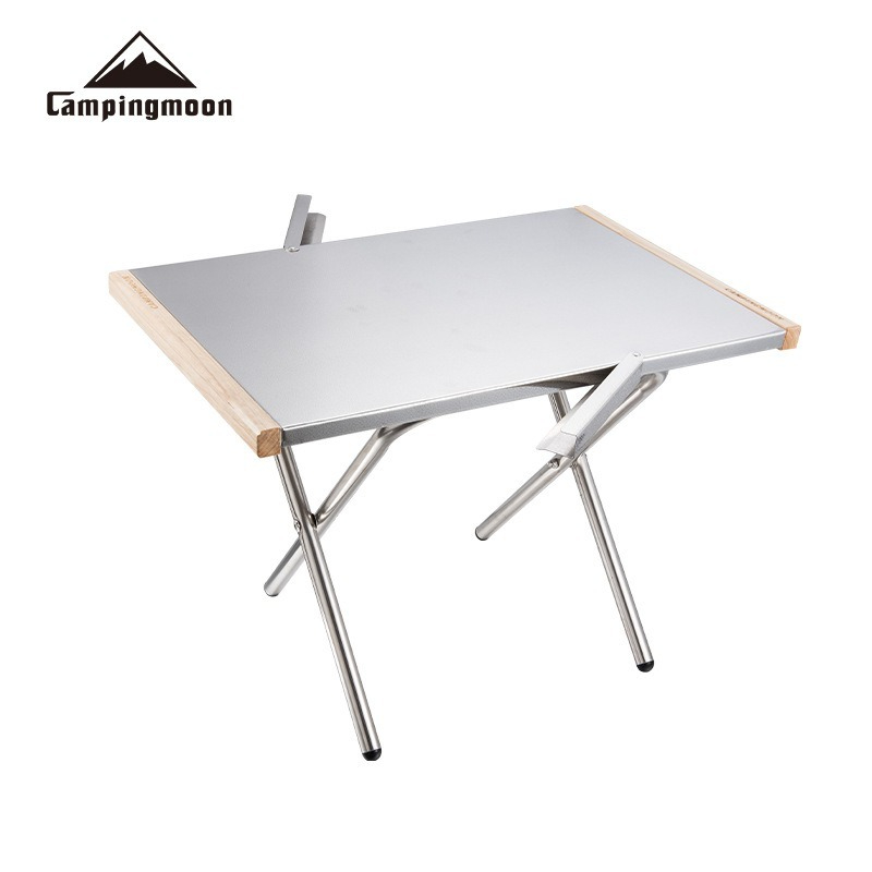 CAMPINGMOON T-370-1T X-Leg Por - đánh giá và giá Camping Cooking Table