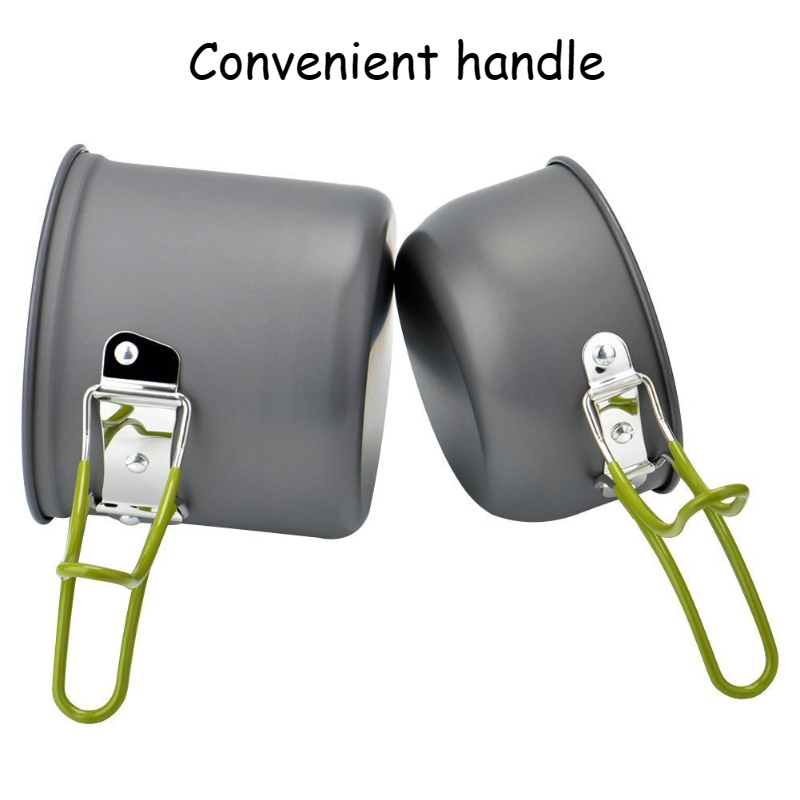 Outdoor Portable Camping Cookw - đánh giá và giá Camping Lightweight Cooking Pot