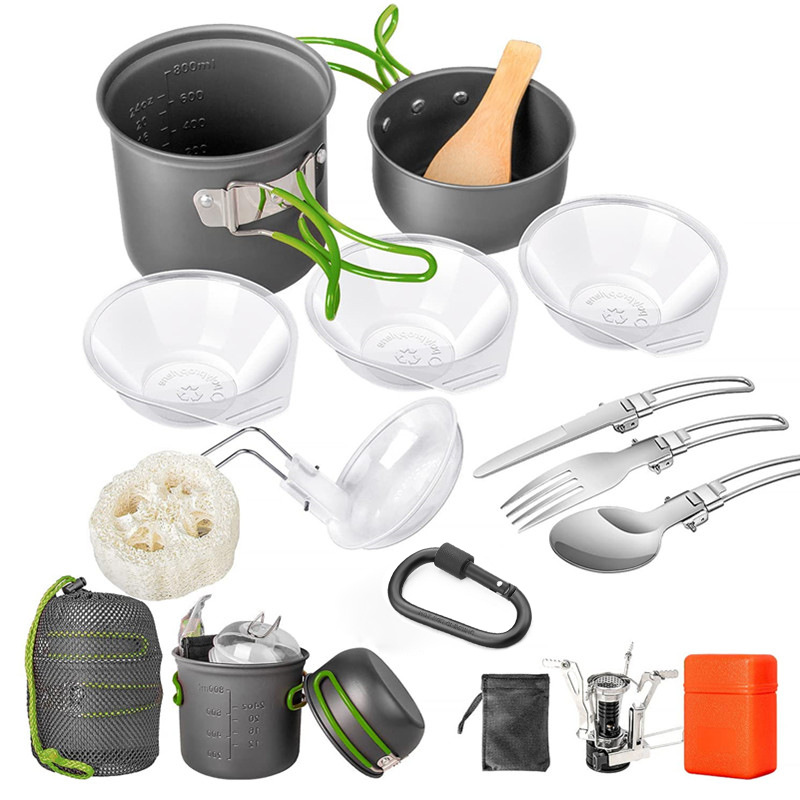 Camping Cookware Kit, Camping  - đánh giá và giá Camping Cooking Multi Tool