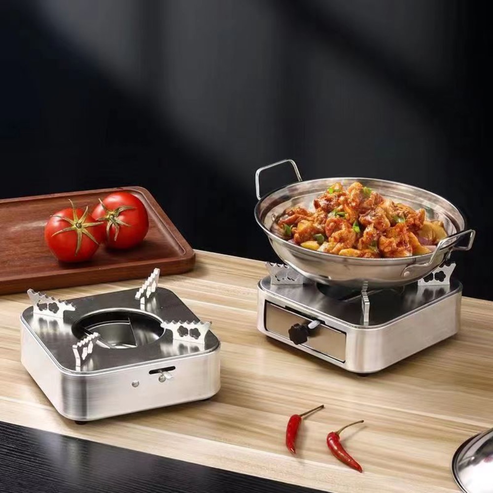 Portable Square Stainless Stee - đánh giá và giá Camping Cooking Alcohol