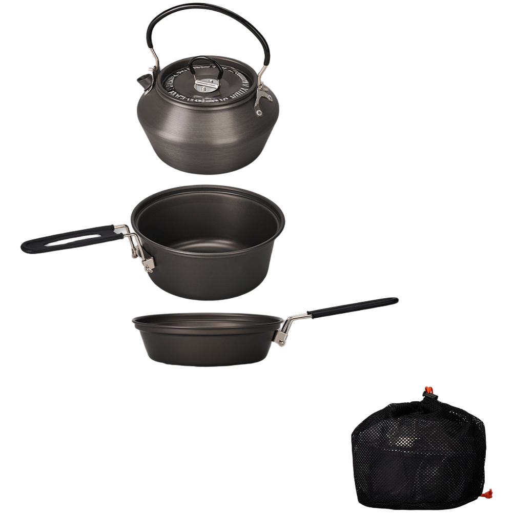 Lightweight Aluminum Alloy Cam - đánh giá và giá Camping Cooking Gear Set