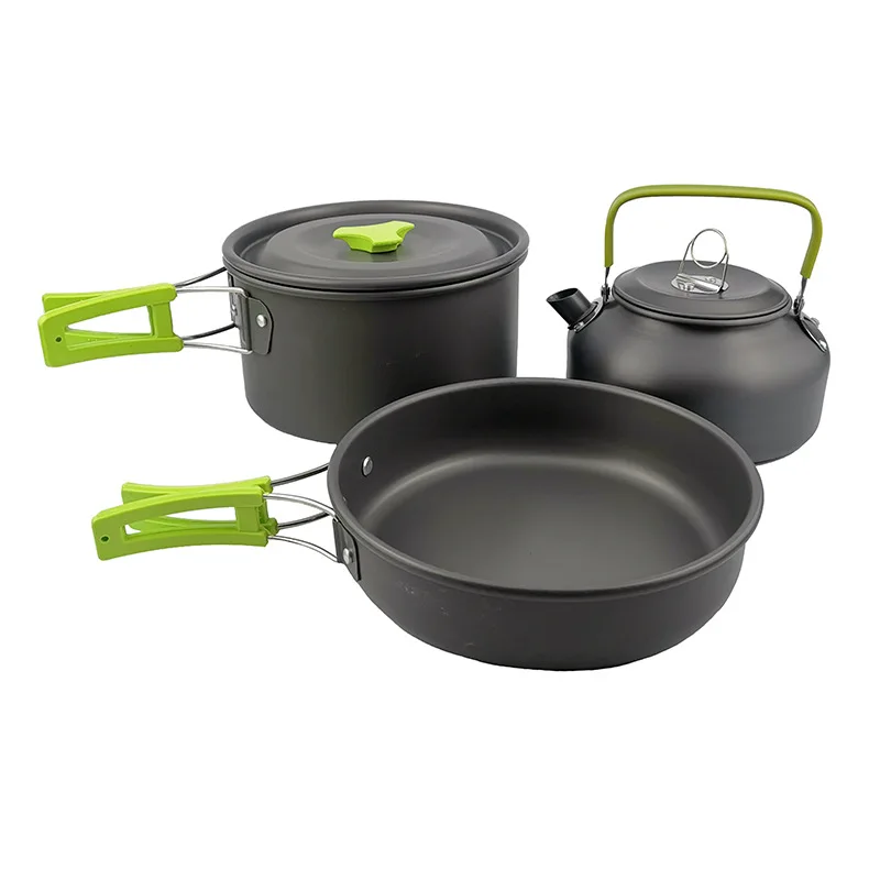 Outdoor Pot Pan Kettle Camping - đánh giá và giá Camping Cooking Pot Stainless Steel