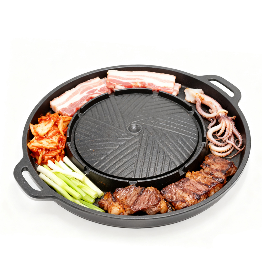 KOSUN Korean BBQ Grill Pan 2 i - đánh giá và giá Camping Cooking Appliances