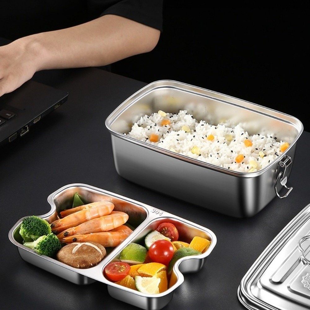 Double-layer Stainless Steel L - đánh giá và giá Camping Cooking Box