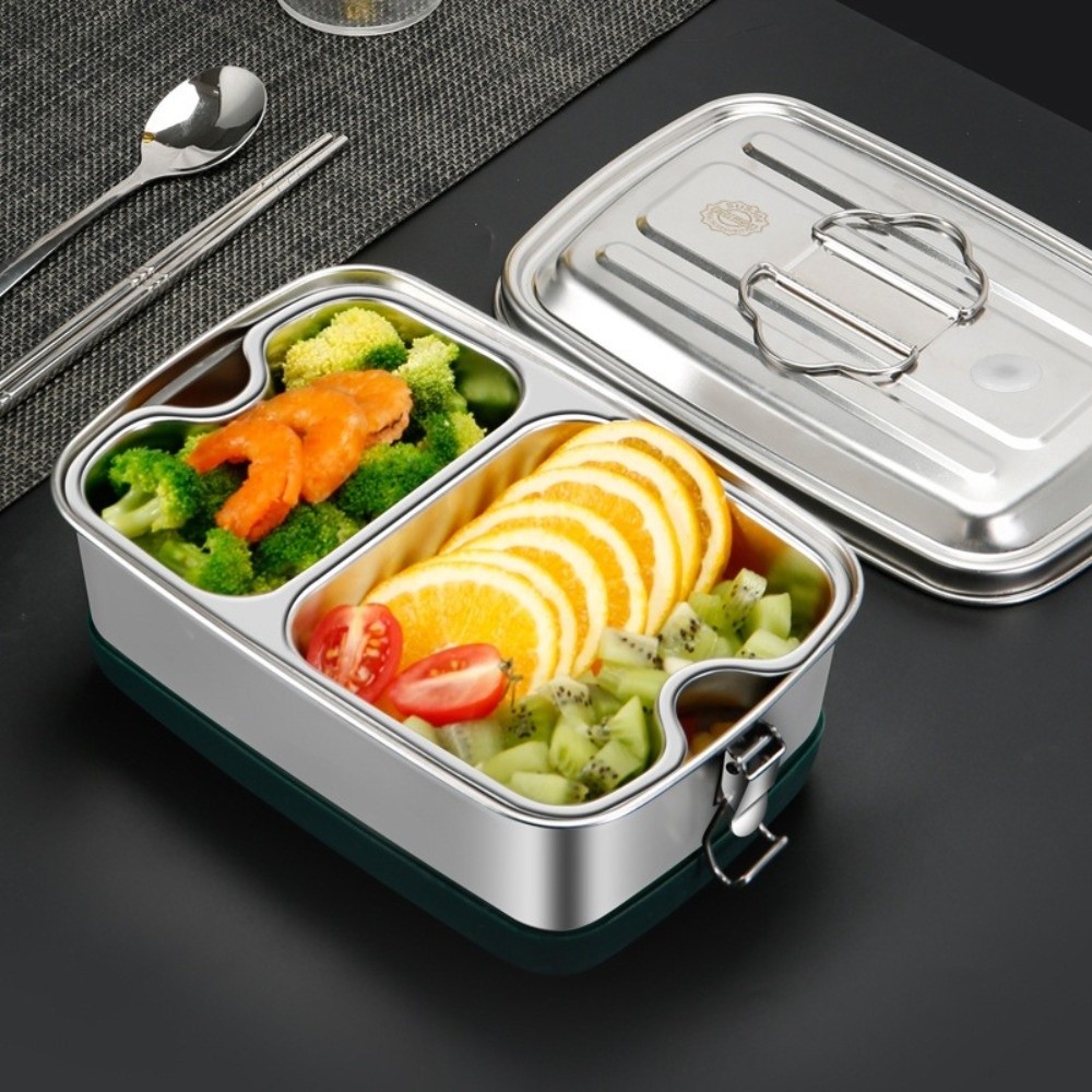 Double-layer Stainless Steel L - đánh giá và giá Camping Cooking Box