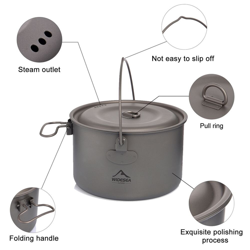AliExpress Bộ sưu tập widesea  - đánh giá và giá Camping Cooking Ware Set