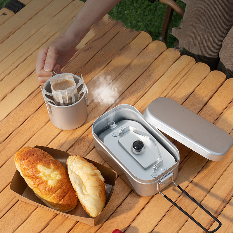Ultralight Portable Picnic Cam - đánh giá và giá Camping Cooking Ware Set