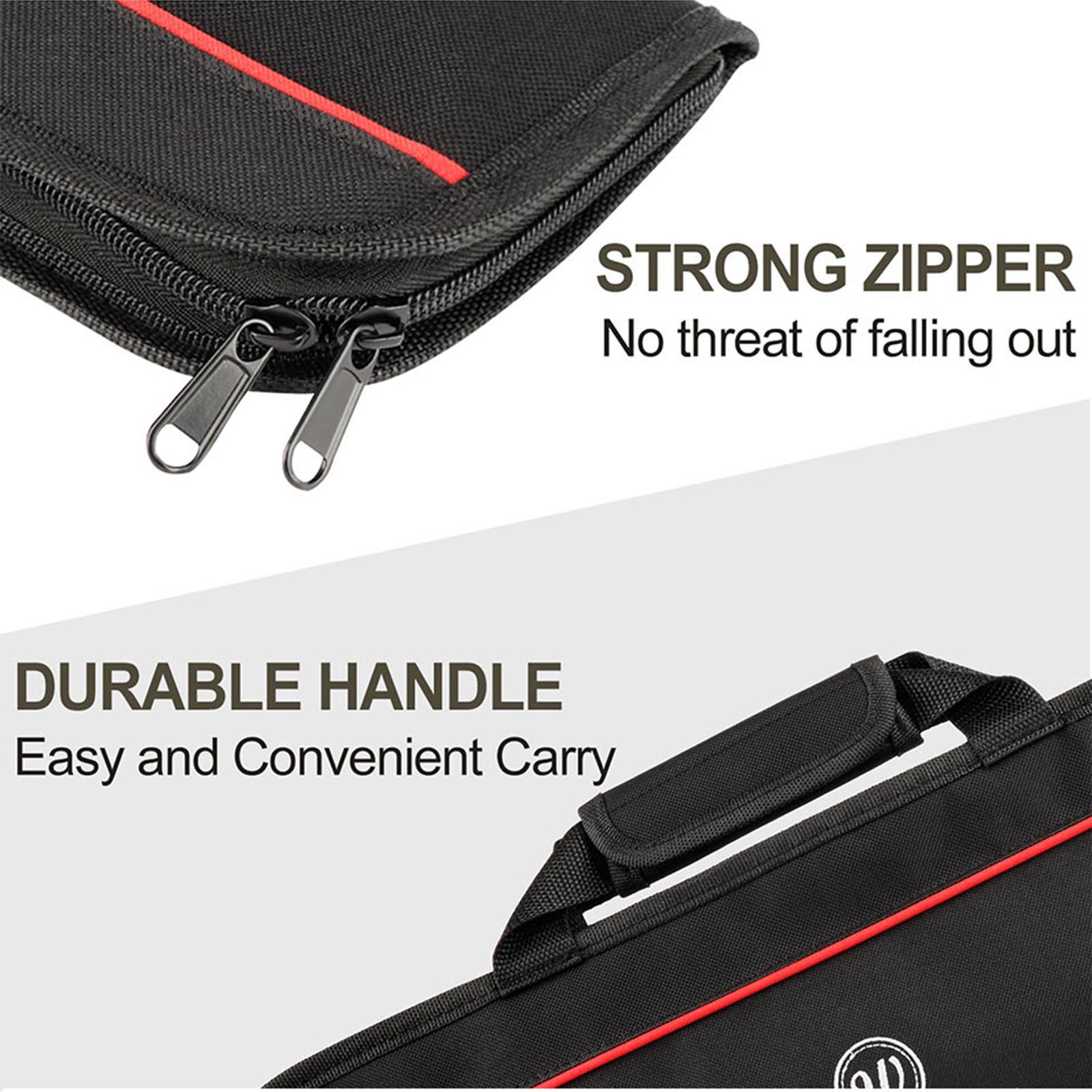 Chef Knife Storage Bag Oxford  - đánh giá và giá Camping Cooking Utensil Roll