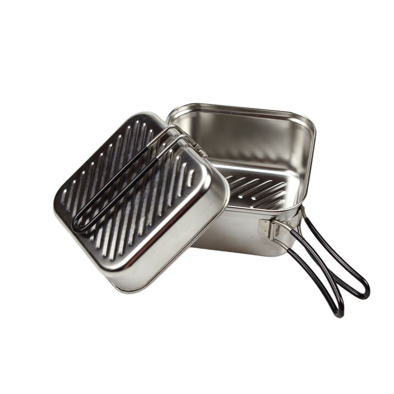Outdoor Cooking Stainless Stee - đánh giá và giá Camping Lightweight Cooking Pot
