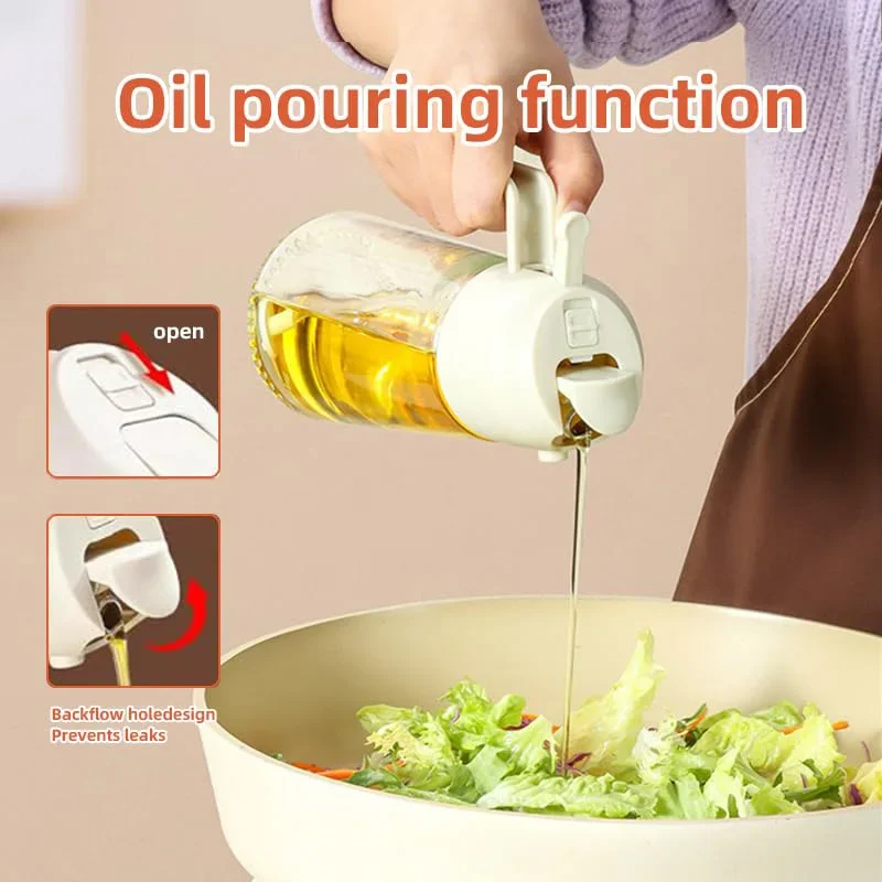 Oil Spray 2-in-1 Plastic House - đánh giá và giá Camping Cooking Oil