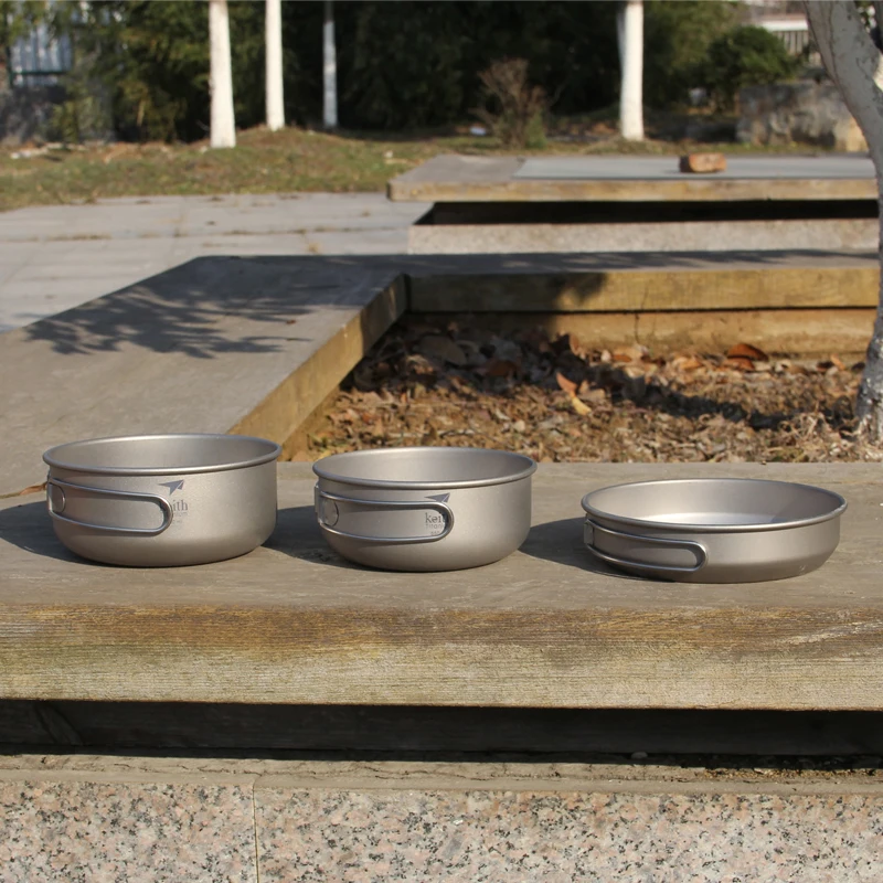 Keith 3PCS Titanium Cookware P - đánh giá và giá Camping Cooking Appliances