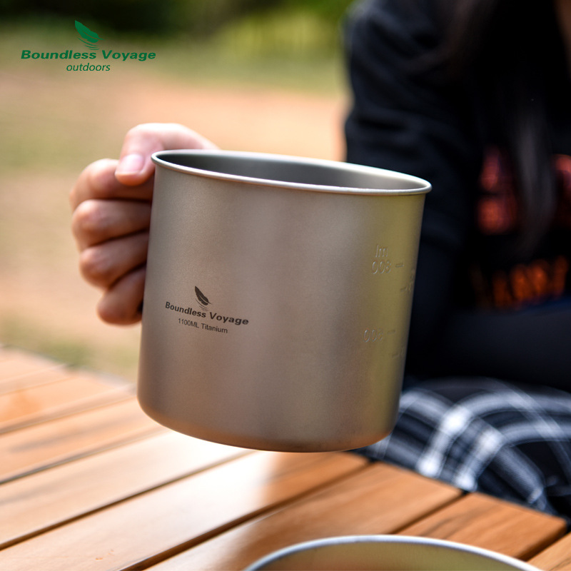 Pure Titanium Folding Handle P - đánh giá và giá Camping Lightweight Cooking Pot