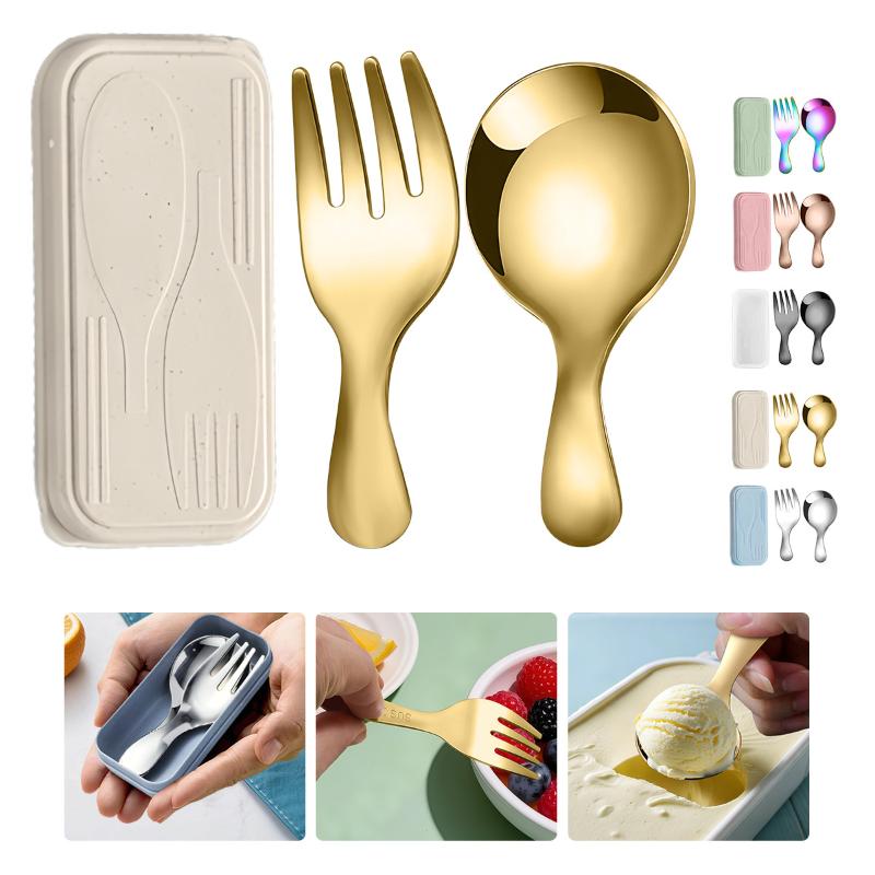 Stainless Steel Tableware Set  - đánh giá và giá Camping Cooking Box