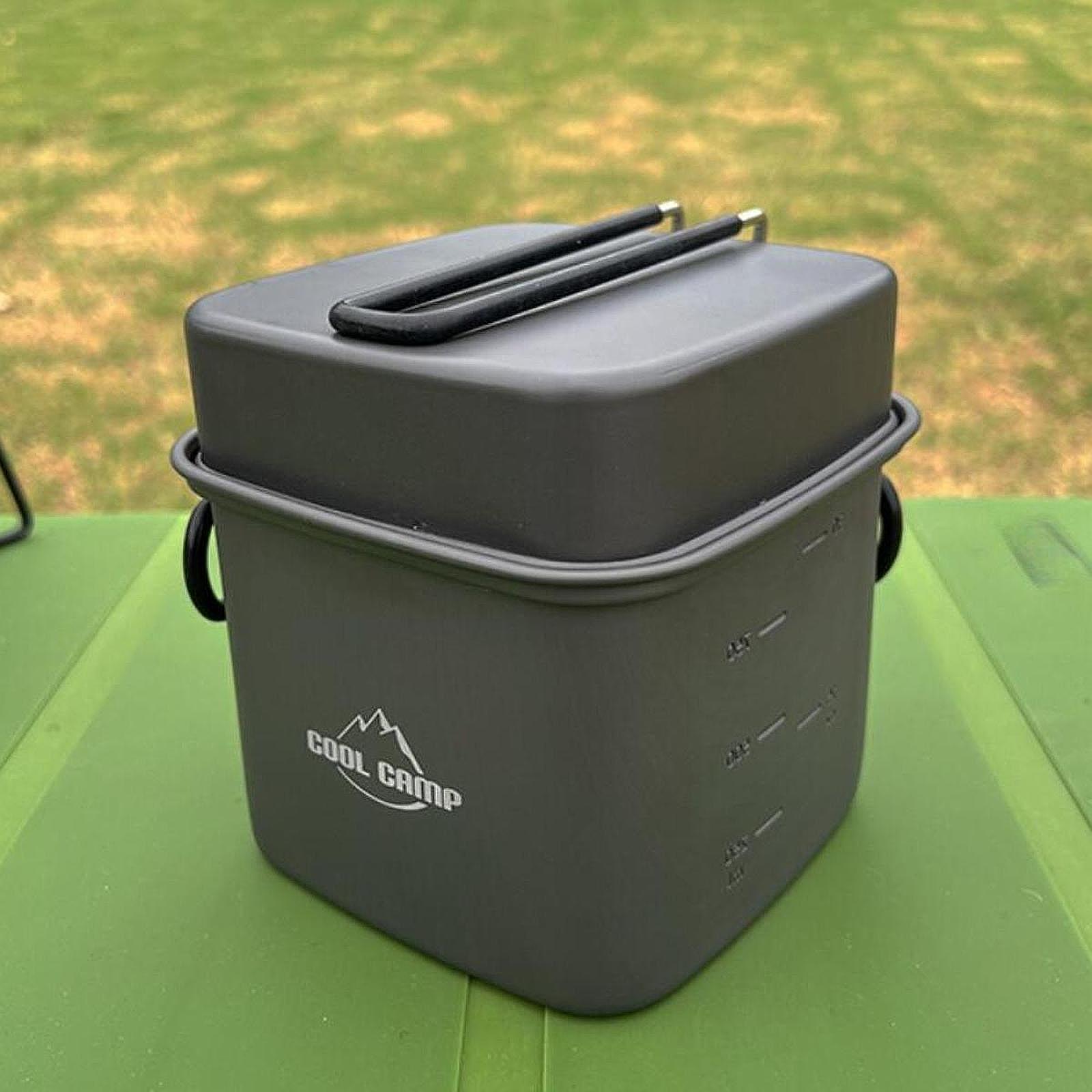 Camping Cookware Set Frying Pa - đánh giá và giá Camping Lightweight Cooking Pot