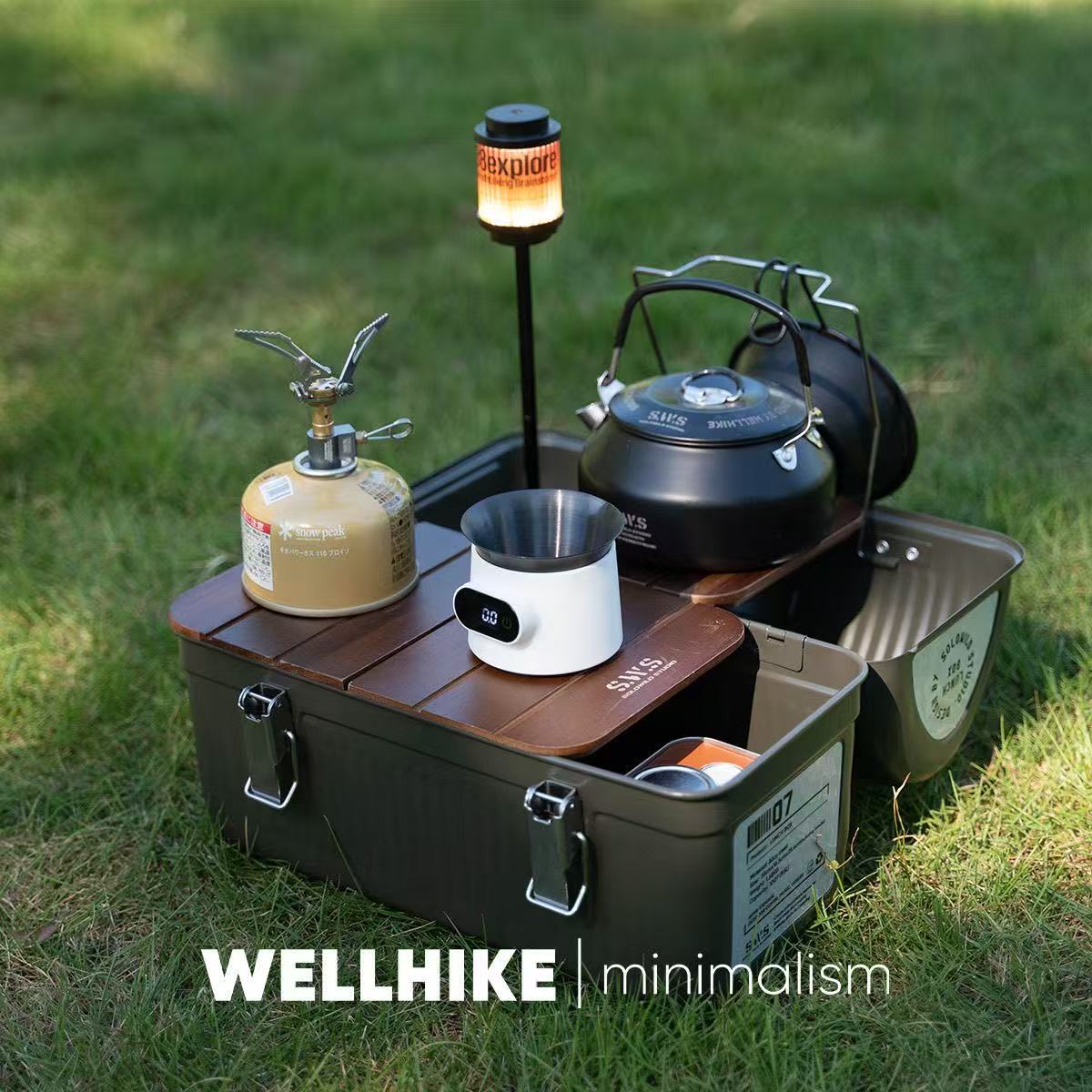 5‑Panel Foldable Wooden Board  - đánh giá và giá Camping Cooking Box