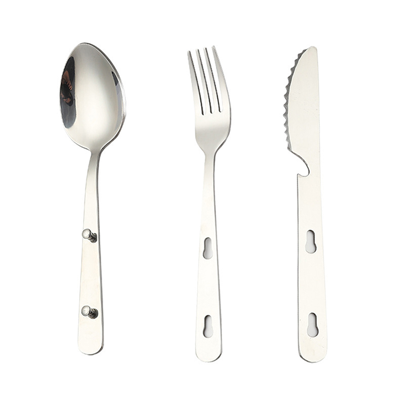 3pcs/set Portable Stainless St - đánh giá và giá Camping Cooking Knife Set