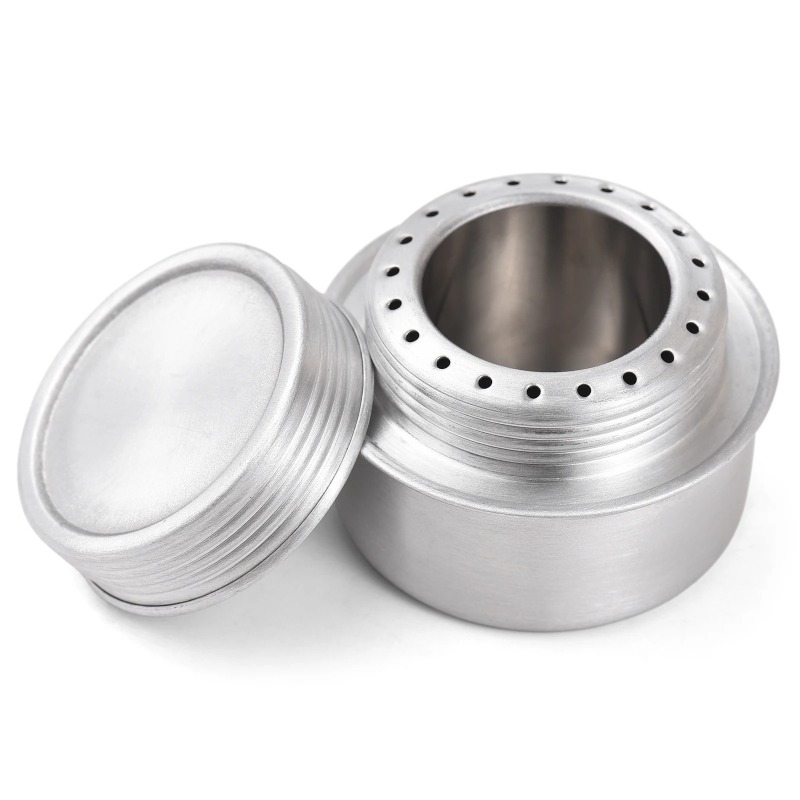 Ultralight Silver Alcohol Stov - đánh giá và giá Camping Cooking Alcohol