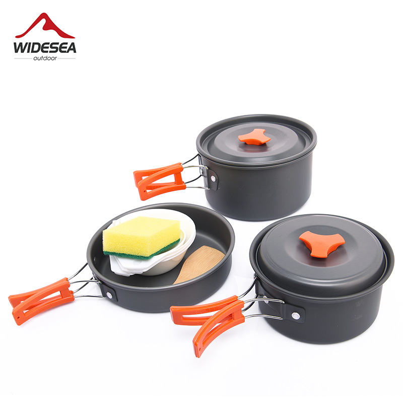 Widesea Camping Outdoor Cookwa - đánh giá và giá Camping Cooking All In One