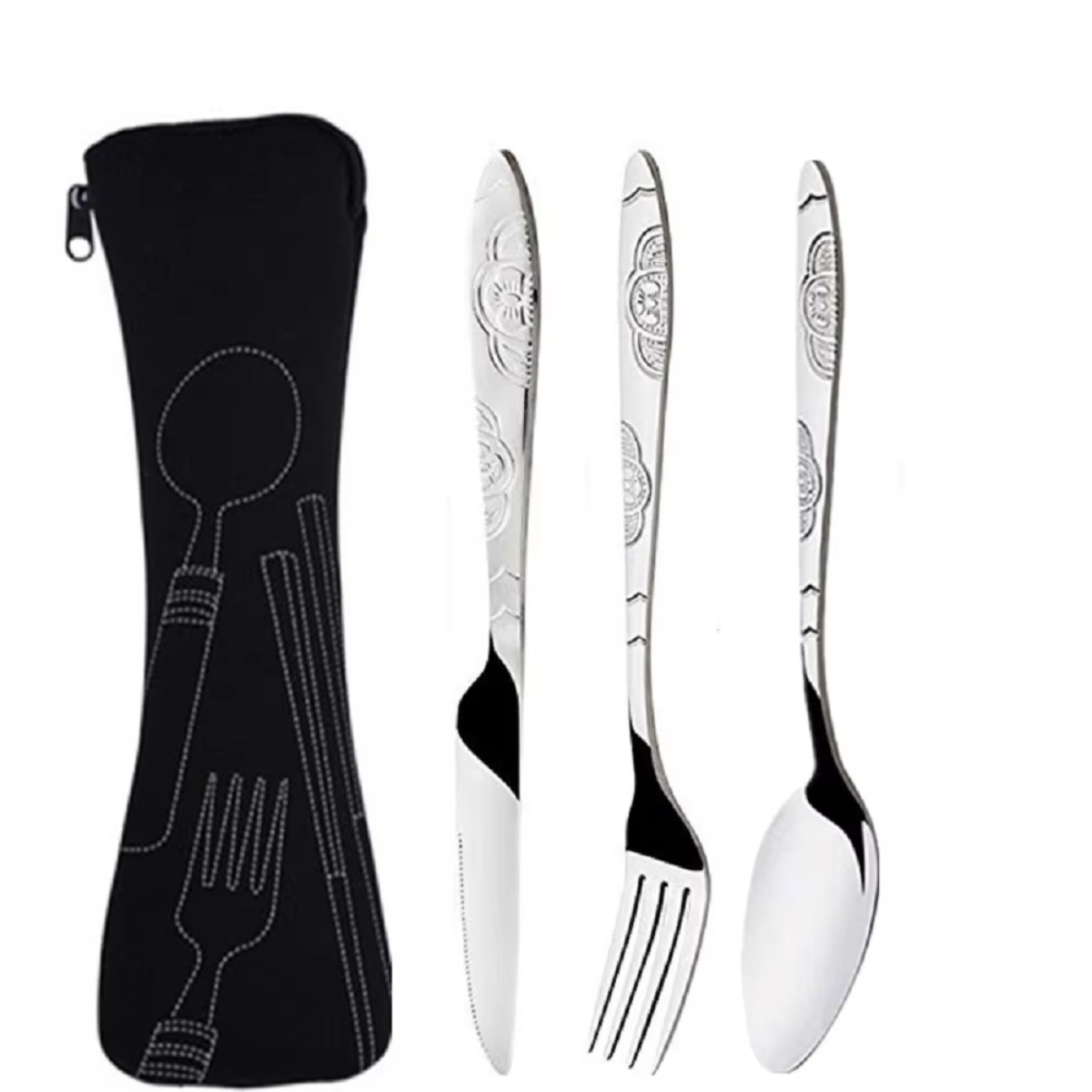 Picnic Set Tableware Washable  - đánh giá và giá Camping Cooking Knife Set