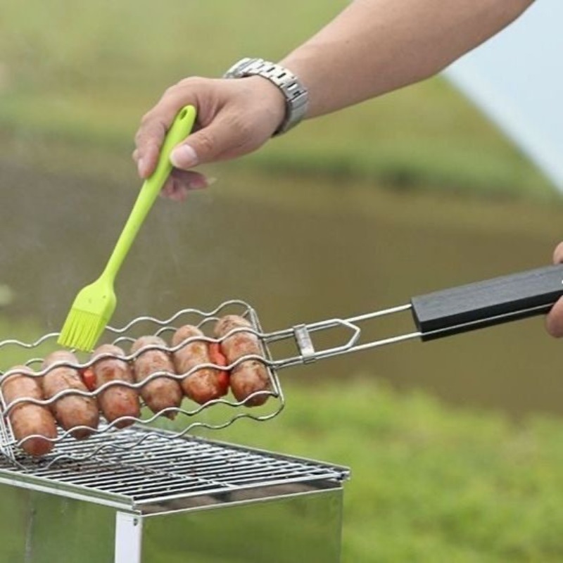 Portable Camping BBQ Grill Com - đánh giá và giá Cooking Outdoor Camping