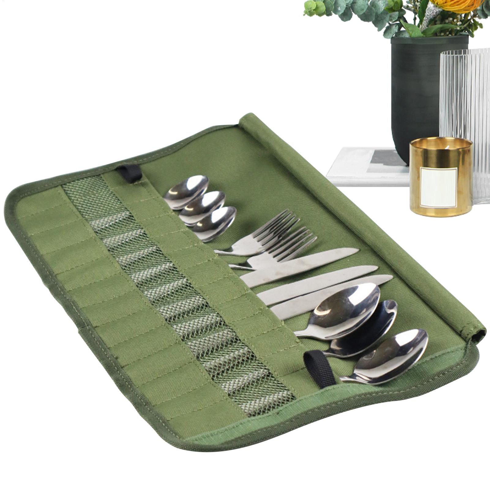 Camping Tableware Roll Bag Cam - đánh giá và giá Camping Cooking Utensil Roll