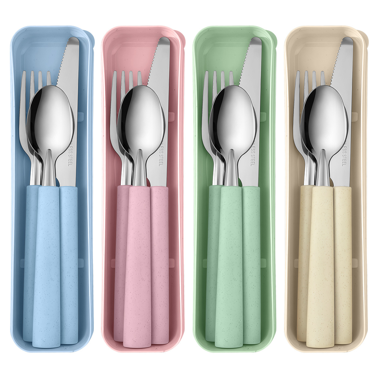 1 set stainless steel portable - đánh giá và giá Camping Cooking Knife Set