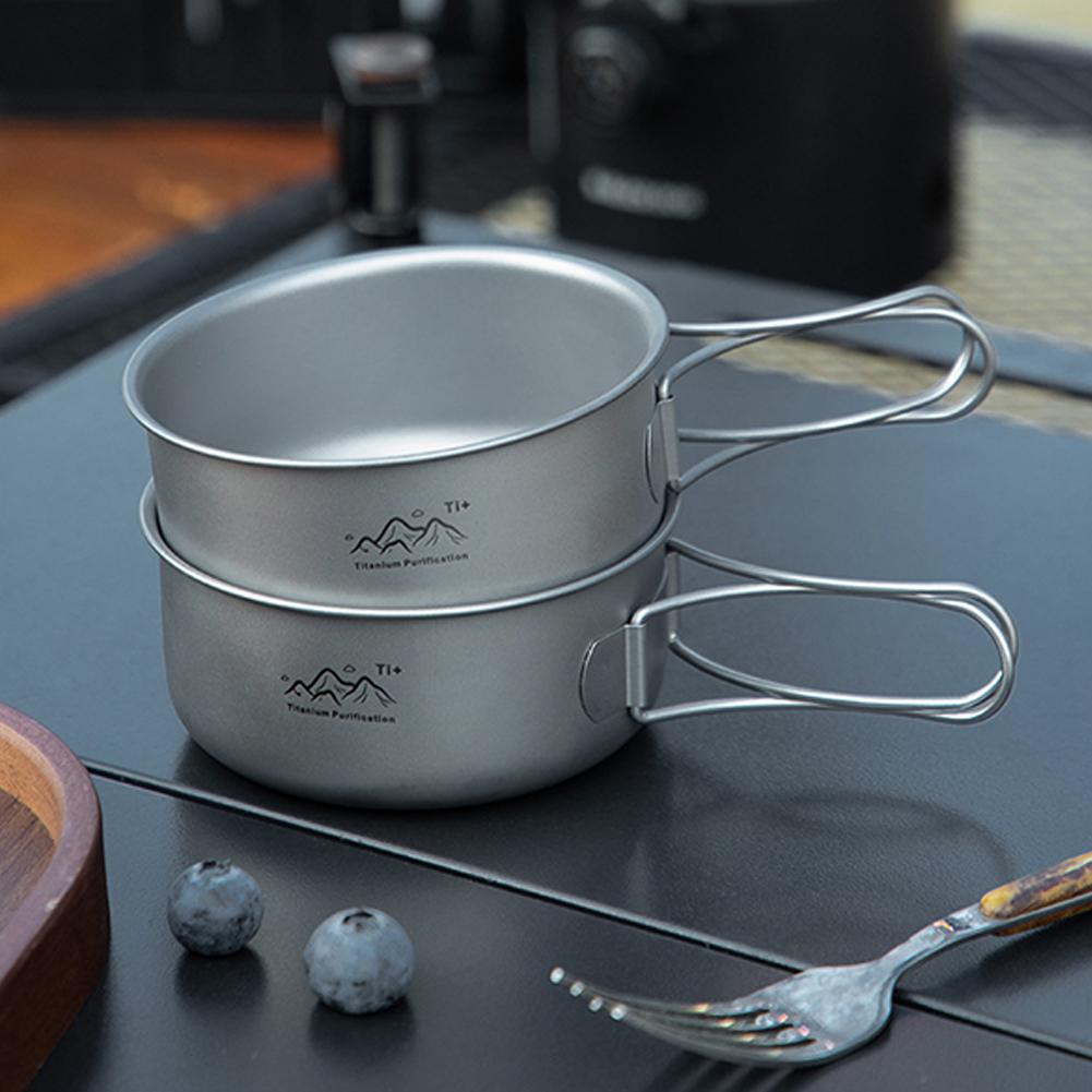 Ultralight Titanium Backpackin - đánh giá và giá Camping Cooking Pot Stainless Steel