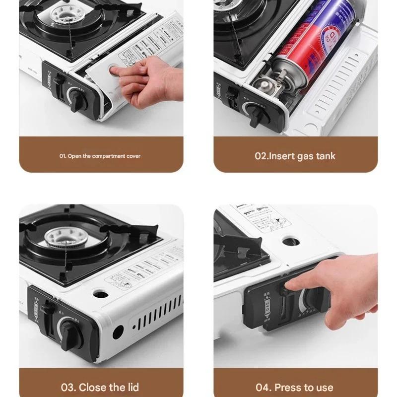 2025Portable Outdoor Cassette  - đánh giá và giá Camping Lightweight Cooking Pot
