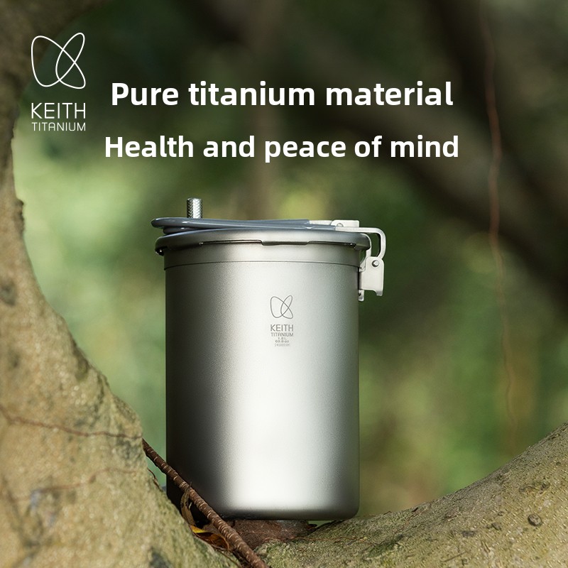 Nồi áp suất cao độ (núi) KEITH - đánh giá và giá Camping Lightweight Cooking Pot