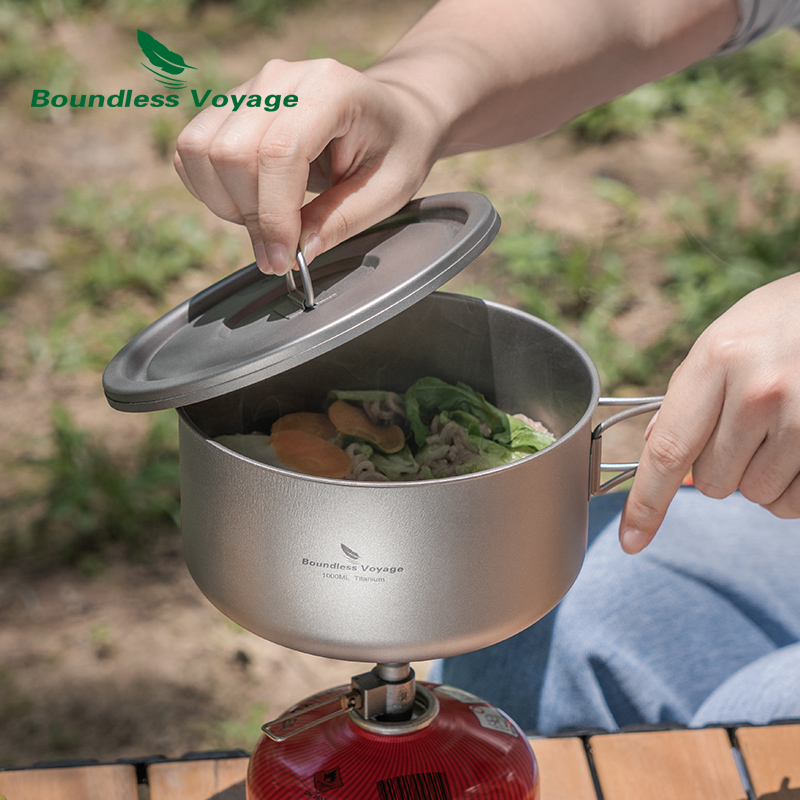 Boundless Voyage Titanium Camp - đánh giá và giá Camping Cooking Box