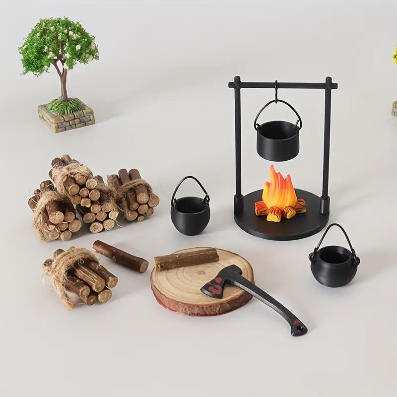 Mini Campfire Hanging Stove Po - đánh giá và giá Camping Cooking Appliances
