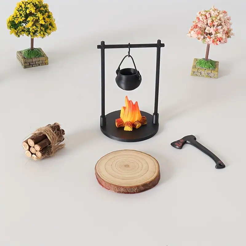 Mini Campfire Hanging Stove Po - đánh giá và giá Camping Cooking Appliances
