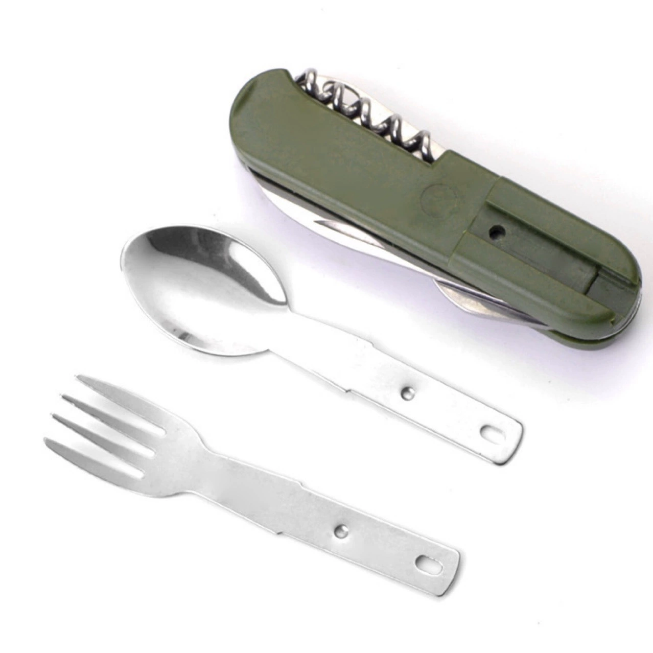 Stainless Steel 7-in-1 Camping - đánh giá và giá Camping Cooking Knife Set