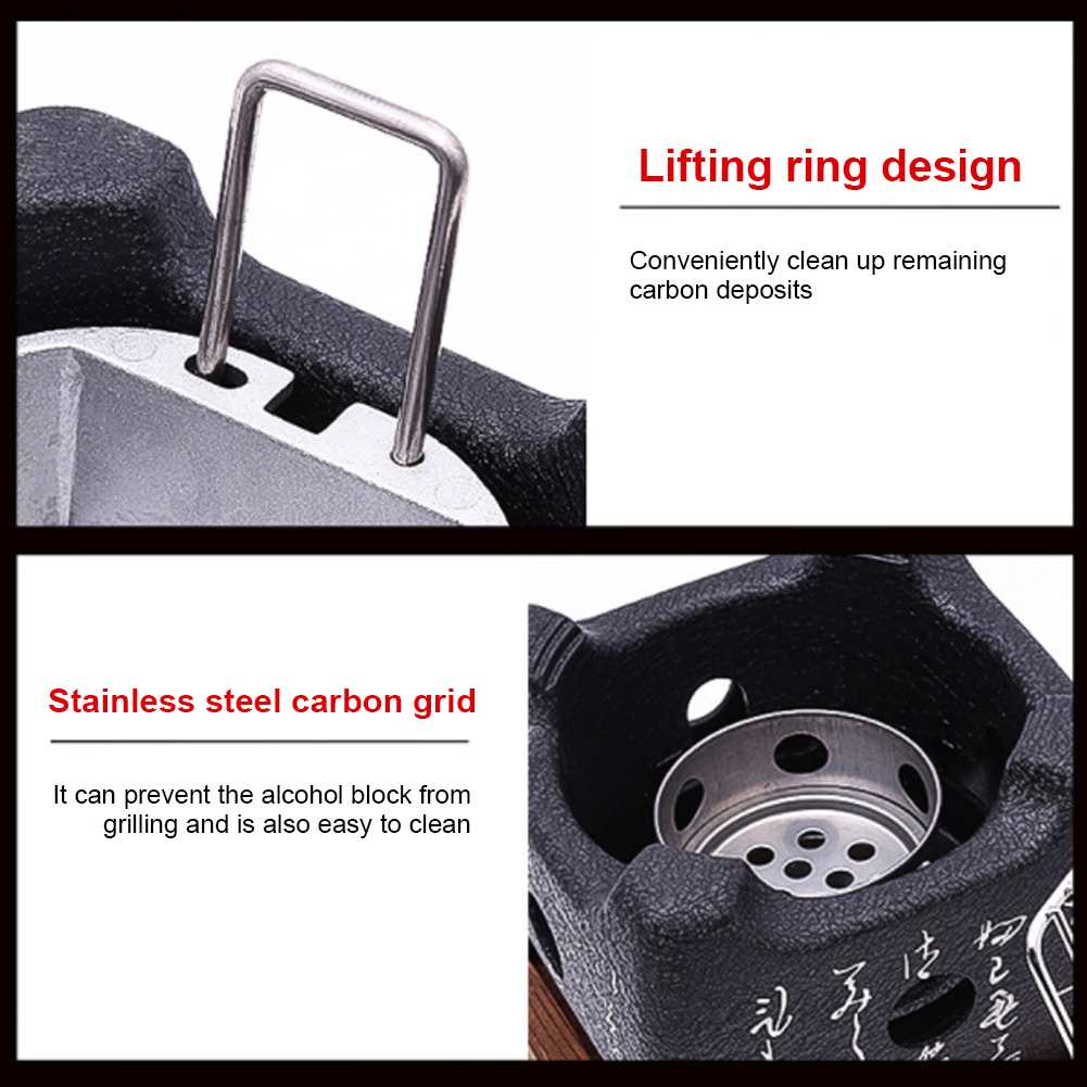 Smokeless Portable Grill Korea - đánh giá và giá Camping Cooking Alcohol