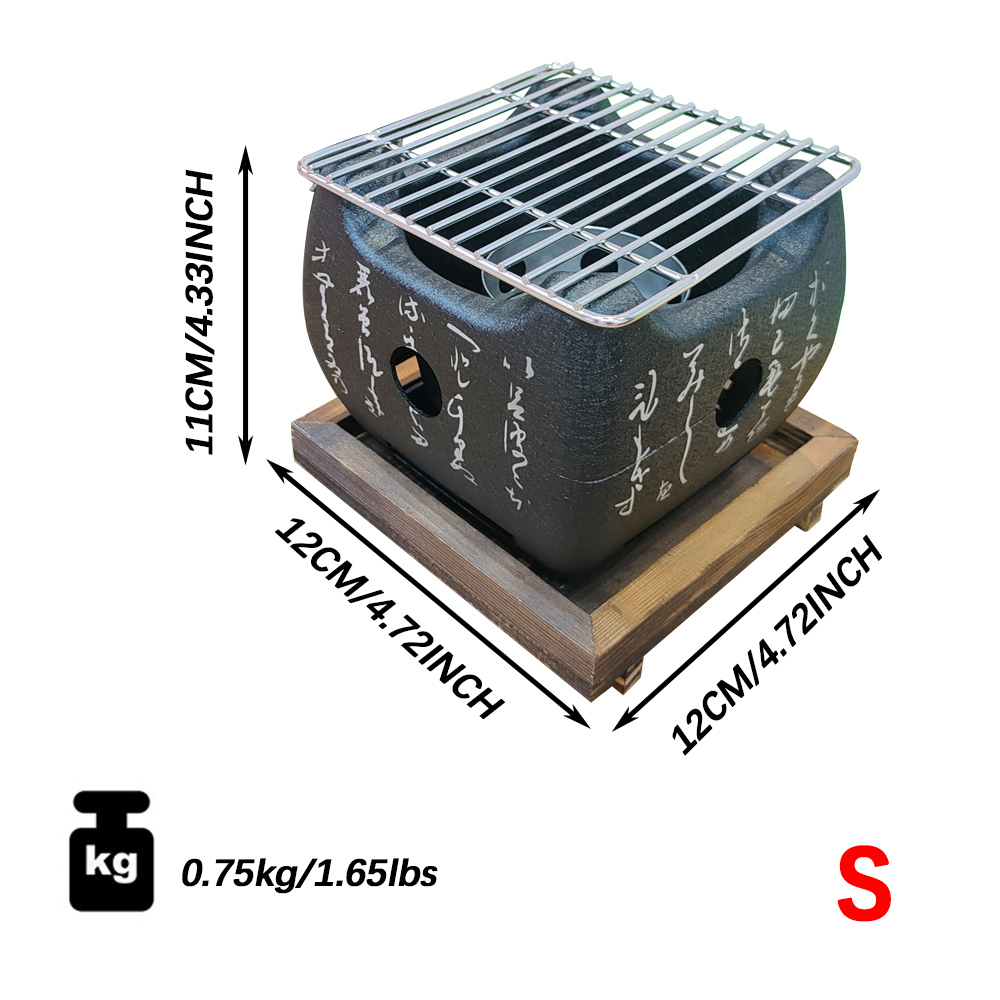 Smokeless Portable Grill Korea - đánh giá và giá Camping Cooking Alcohol