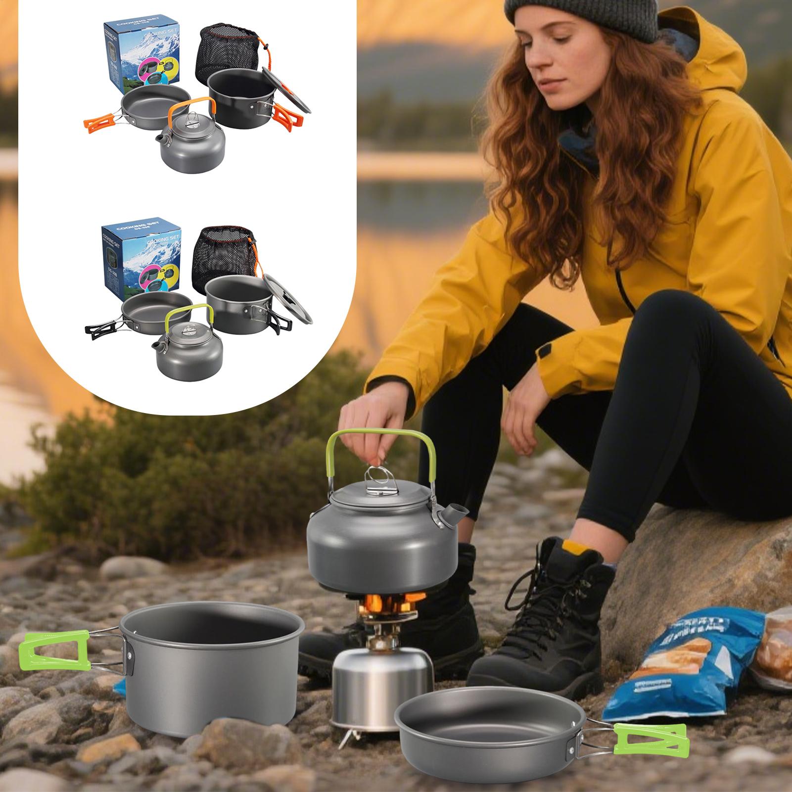 Camping Cookware Camping Cook  - đánh giá và giá Camping Lightweight Cooking Pot
