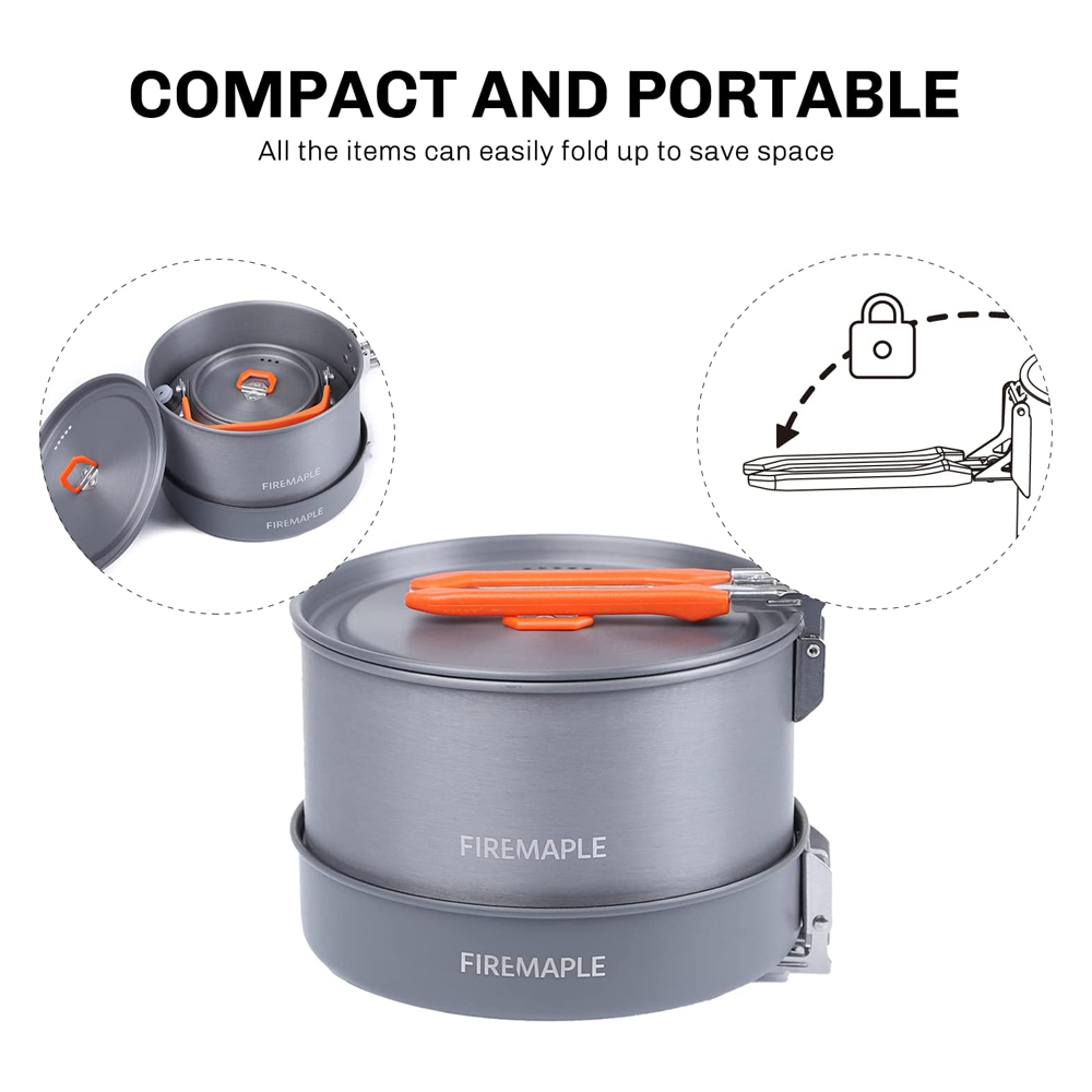 Fire Maple Cắm Trại Đồ Nấu Nướ - đánh giá và giá Camping Cooking All In One