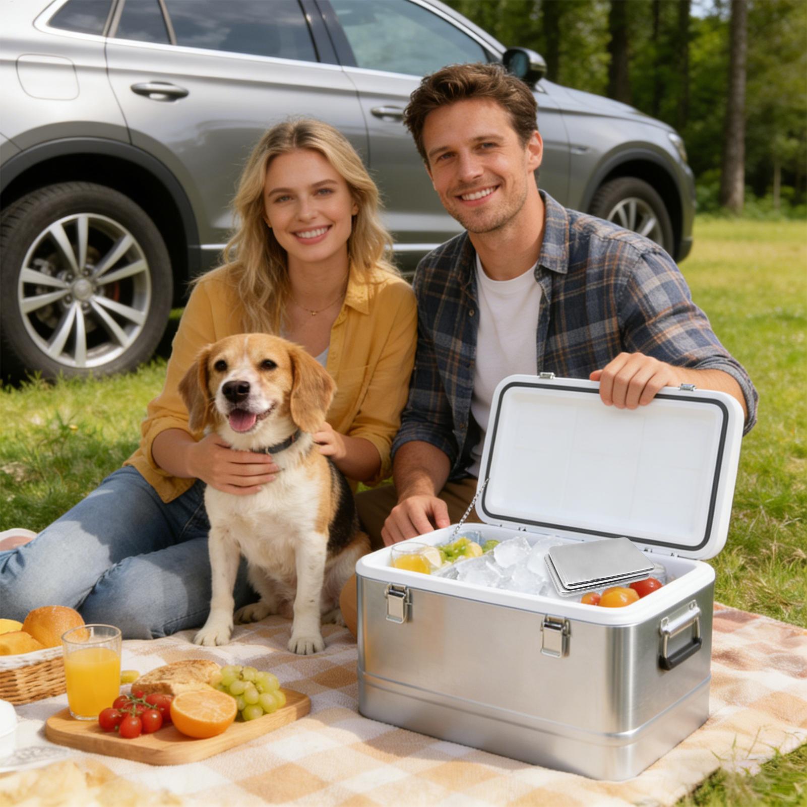 2pcs Stainless Steel Ice Packs - đánh giá và giá Camping Cooking Box