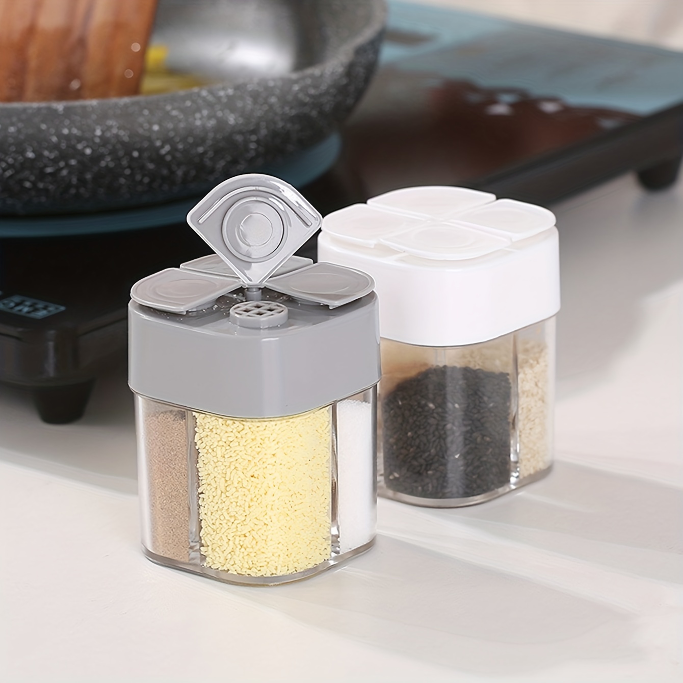 4in1 Camping Seasoning Shaker  - đánh giá và giá Camping Cooking Oil