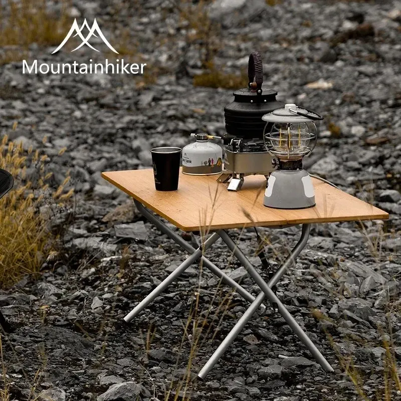 MOUNTAINHIKER 2/3 Bamboo Foldi - đánh giá và giá Camping Cooking Table