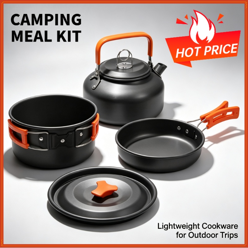 Camping Cooking set Camping Co - đánh giá và giá Camping Cooking Ware Set