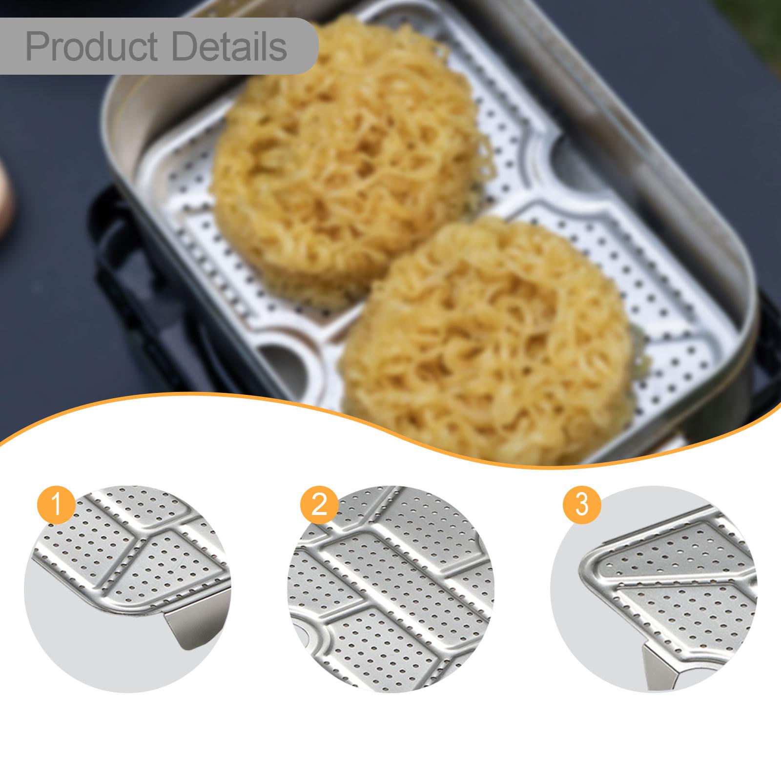 Camping Steam Tray Stainless S - đánh giá và giá Camping Cooking Box