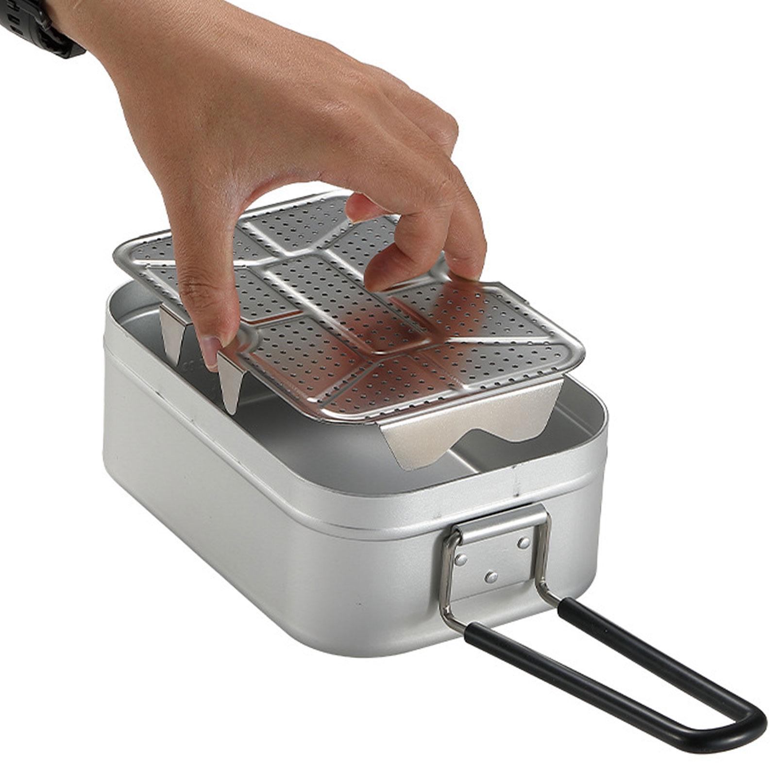 Camping Steam Tray Stainless S - đánh giá và giá Camping Cooking Box